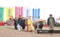 Lễ hội Tịch điền Đọi Sơn 2023: Tái hiện cảnh nhà vua xuống đồng khuyến khích tam nông