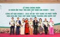 CHIN-SU đồng hành cùng Hiệp hội Văn hóa Ẩm thực Việt Nam vinh danh 121 món ăn tiêu biểu năm 2022