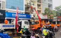 TP.HCM: Nguyên nhân trụ điện trung thế nghiêng về hướng nhà dân