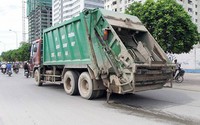 Chồng đánh ghen vợ, bị xe chở rác cán tử vong