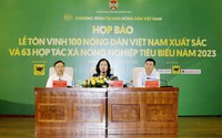 Tôn vinh 163 Nông dân Việt Nam xuất sắc và HTX nông nghiệp tiêu biểu là vinh dự lớn