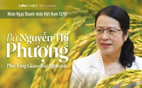 Bà Nguyễn Thị Phượng, Phó Tổng Giám đốc Agribank: “Chúng tôi sinh ra để phục vụ nông dân”