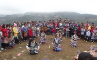 Lào Cai: Người dân kéo nhau đến xem một lễ hội hiếm hoi tổ chức ở Bắc Hà