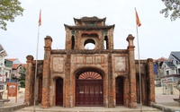 Kiến trúc độc đáo ở ngôi đình có cổng tam quan cổ bậc nhất Thủ đô