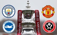 Bốc thăm bán kết FA Cup: Chung kết sẽ là derby Manchester?