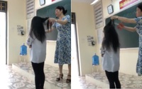 Nữ sinh Vĩnh Phúc bị cô giáo cầm kéo cắt tóc giữa lớp vì nhuộm light 