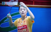 Nguyễn Thùy Linh "dạo chơi" vào tứ kết giải cầu lông quốc tế Ciputra Hanoi - Yonex Sunrise 