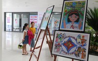 Em vẽ tranh, dựng video… tuyên truyền tiết kiệm điện