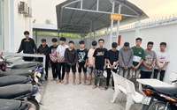 An Giang: Hàng chục thanh thiếu niên mang hung khí đi giải quyết mâu thuẫn