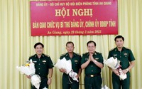 Thượng tá Nguyễn Văn Hiệp nhận nhiệm vụ Chính ủy Bộ đội Biên phòng tỉnh An Giang