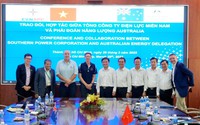 EVNSPC trao đổi hợp tác năng lượng với các doanh nghiệp Australia