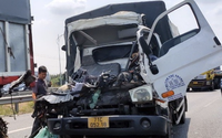 Tai nạn trên cao tốc TP.HCM - Long Thành - Dầu Giây: Cabin xe tải bẹp dúm, tài xế tử vong tại chỗ