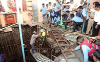 Sập giếng bậc thang ở Ấn Độ, 35 người thiệt mạng