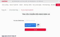 Cách chuẩn hóa thông tin thuê bao Viettel/MobiFone/Vinaphone