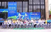 Bảo Việt Nhân thọ trao 200 xe đạp cho trẻ em nghèo hiếu học