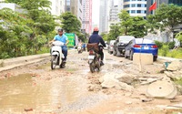 3 năm không làm xong đoạn đường 200m giữa Thủ đô