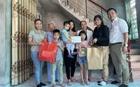 Bạn đọc Dân Việt hỗ trợ 3 bé mồ côi cha