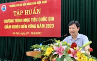 Trung ương Hội Nông dân Việt Nam tập huấn Chương trình mục tiêu quốc gia giảm nghèo bền vững