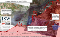 IWS phát hiện nhiều vị trí tuyến phòng thủ đầu tiên của Nga ở tả ngạn Kherson bị phá huỷ