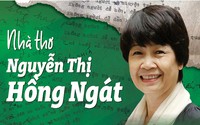 Nhà thơ Nguyễn Thị Hồng Ngát: Nếu sống kiểu yên phận, đời tôi sẽ nhàn nhã