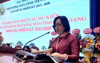 Bà Nguyễn Thị Hồng Phượng tiếp tục được bầu giữ chức Chủ tịch Hội Nông dân tỉnh Tiền Giang