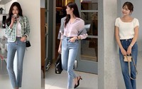 10 cách diện quần skinny thanh lịch, tôn dáng cao ráo