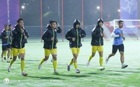 Olympic Việt Nam đội mưa, rèn miếng đánh quyết đấu Olympic Ả Rập Xê Út