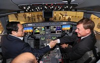 Thủ tướng Phạm Minh Chính thăm Tập đoàn hàng không vũ trụ Embraer, Brazil