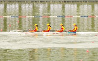 TTVN có huy chương "mở hàng" ASIAD 19: Đua thuyền rowing 4 người Việt Nam "thua ngược" Trung Quốc, Nhật Bản