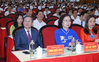 Chủ tịch Hội NDVN Lương Quốc Đoàn, Bí thư Tỉnh uỷ Thanh Hoá dự, chỉ đạo Đại hội Hội Nông dân tỉnh Thanh Hoá