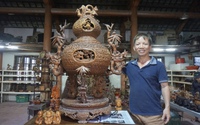Truyền nhân đời thứ 13 của một gia tộc Quảng Nam làm nghề mộc nổi tiếng nhất miền Trung là ai?