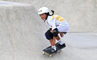 Độc lạ ASIAD 2023: VĐV nhí 9 tuổi giành quyền vào chung kết trượt ván