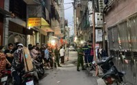Cháy nhà có nhiều căn hộ cho thuê ở Cầu Giấy, Hà Nội