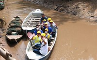 Nơi đáng sống ở Sóc Trăng là một cù lao bên dòng sông Hậu, đặc sản cá thòi lòi con to bự thế này đây