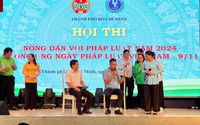 TP.HCM: 300 hội viên nông dân thi tài hiểu biết về pháp luật