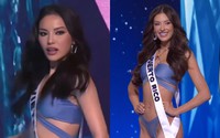 Clip Hoa hậu Kỳ Duyên trình diễn bikini quyến rũ tại chung kết Miss Universe 2024 vẫn bị bà mẹ 3 con "vượt mặt"