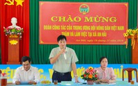 Đoàn công tác TƯ Hội NDVN Việt Nam làm việc tại Ninh Thuận, thăm mô hình trồng măng tây xanh lớn nhất tỉnh