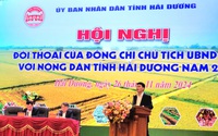 Chủ tịch UBND tỉnh Hải Dương đối thoại với nông dân, nhiều kiến nghị, mong mỏi của nông dân được giải đáp 