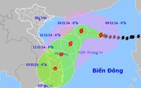 Tin bão mới nhất: Dự báo cường độ của bão số 7 ở Biển Đông, khi nào suy yếu thành áp thấp nhiệt đới?