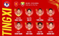 TRỰC TIẾP ĐT Việt Nam vs ĐT Myanmar (0-0): Nguyễn Xuân Son sát cánh cùng Văn Toàn