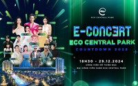 Eco Central Park Countdown 2025: Soái ca Mai Tiến Dũng hiện diện