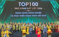 Agribank vinh dự đạt Giải thưởng Sao Vàng đất Việt năm 2024