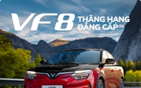 VinFast VF 8 - Xe 'xịn' giá 'ngất ngây' cho gia đình Việt với chính sách cực chất