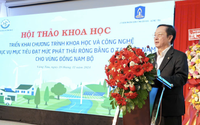 Bộ trưởng Huỳnh Thành Đạt: Khoa học và công nghệ Net Zero là nền tảng tạo các giải pháp đột phá 