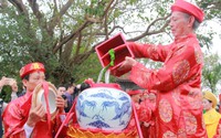 Ở Nam Định, lễ "rước nước, tế cá" tưởng nhớ, tri ân tổ tiên vương triều Trần