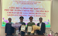 Phó Thủ tướng Trần Lưu Quang gửi Thư khen lực lượng Quản lý thị trường Hà Nội