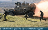Hình ảnh báo chí 24h: Cuộc tập trận lớn nhất của NATO sau chiến tranh lạnh ở Ba Lan