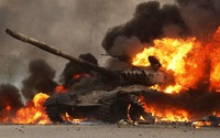 Cận cảnh siêu tăng Mỹ M1 Abrams đầu tiên bị Nga tiêu diệt, bốc cháy ngùn ngụt ở Ukraine 