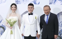 HLV Park Hang-seo tham dự đám cưới của Quang Hải