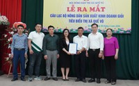 Hội Nông dân thị xã Quế Võ ra mắt câu lạc bộ nông dân sản xuất kinh doanh giỏi tiêu biểu